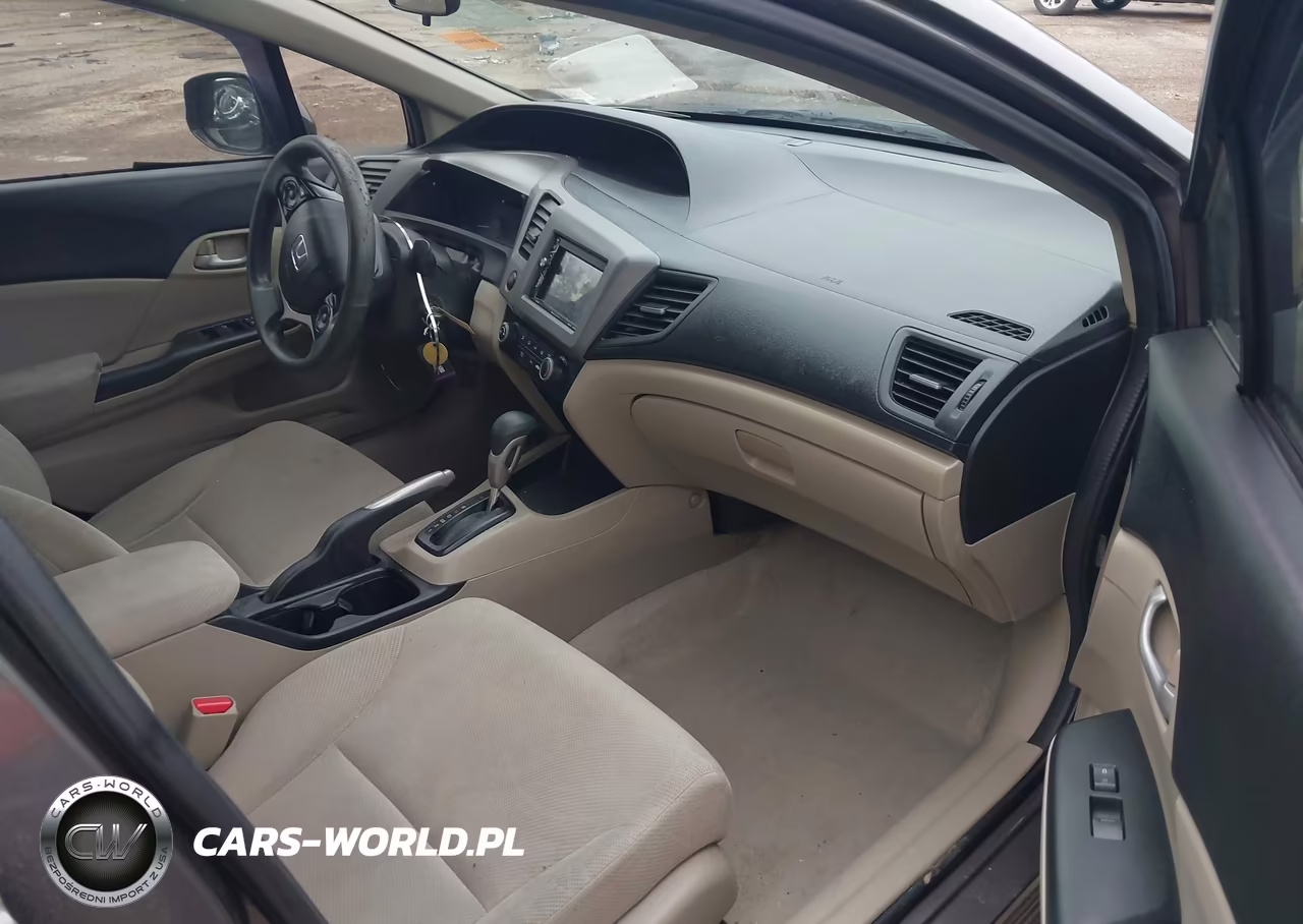 2012 Honda Civic Lx VIN:19XFB2F59CE383421 - 5
