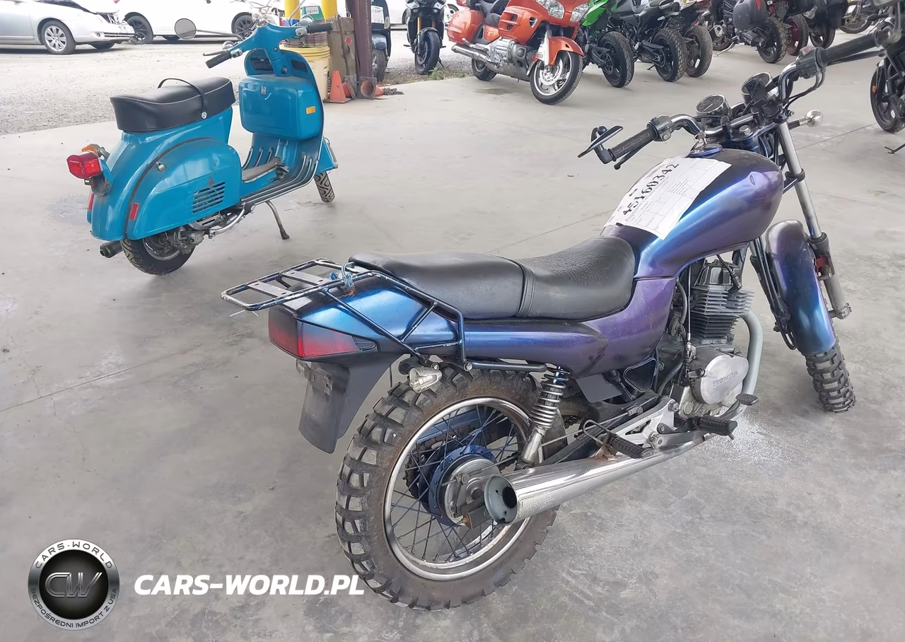 1991 Honda Cb250 VIN:JH2MC2411MK000503 - 4