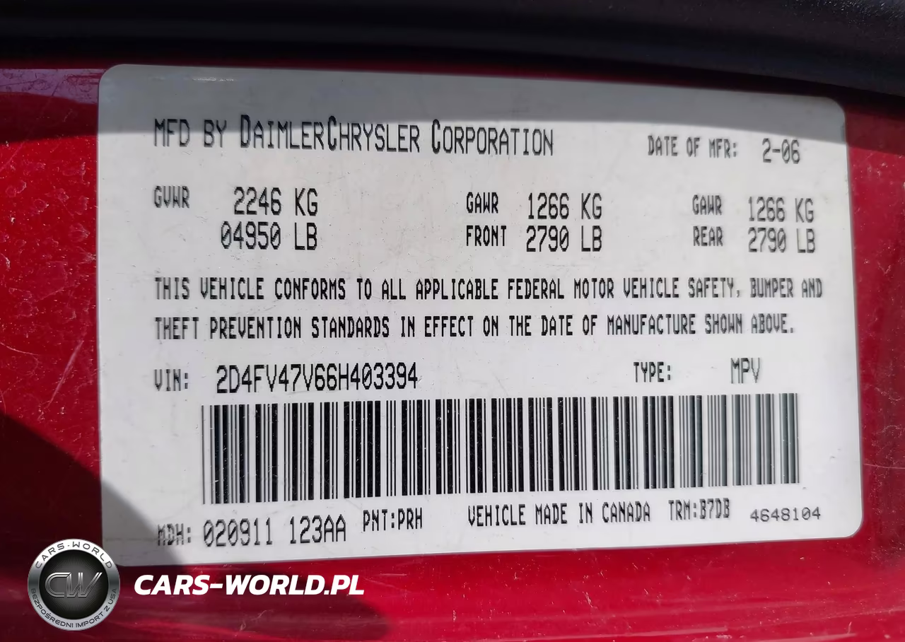2006 Dodge Magnum VIN:2D4FV47V66H403394 - 9