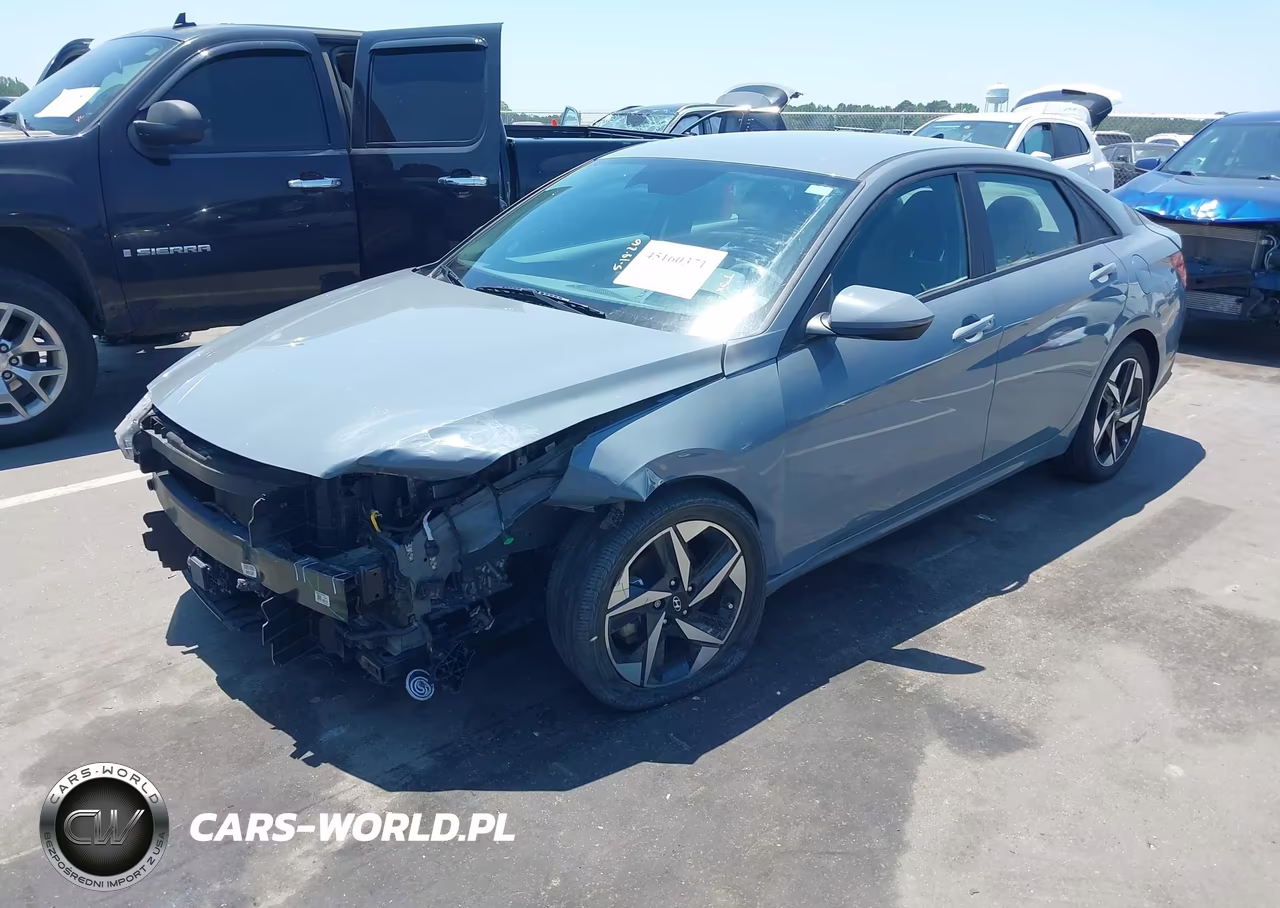 2023 Hyundai Elantra Sel VIN:KMHLS4AG4PU440988 - 2