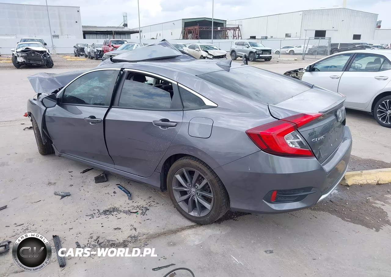 2020 Honda Civic Ex VIN:19XFC1F33LE210290 - 3