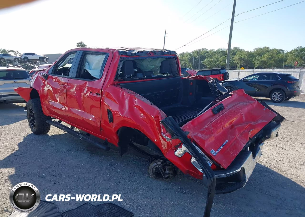 2020 Chevrolet Silverado 1500 4Wd Short Bed Lt VIN:1GCUYDED8LZ119590 - 3
