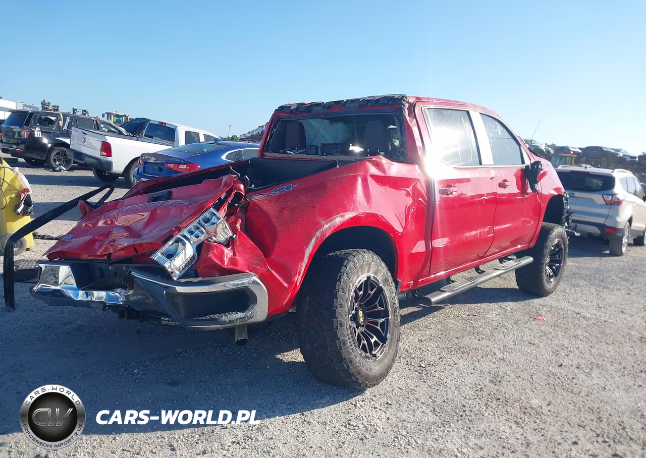2020 Chevrolet Silverado 1500 4Wd Short Bed Lt VIN:1GCUYDED8LZ119590 - 4