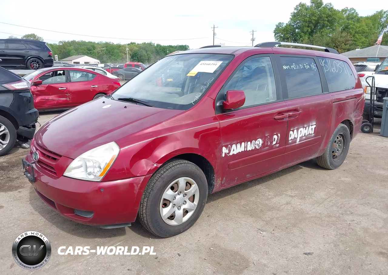 2009 Kia Sedona Lx VIN:KNDMB233896321405 - 2