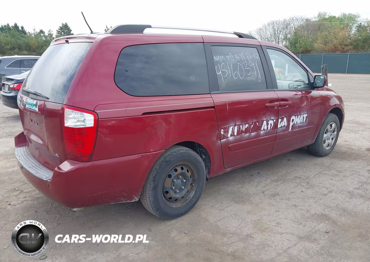 2009 Kia Sedona Lx VIN:KNDMB233896321405 - 4