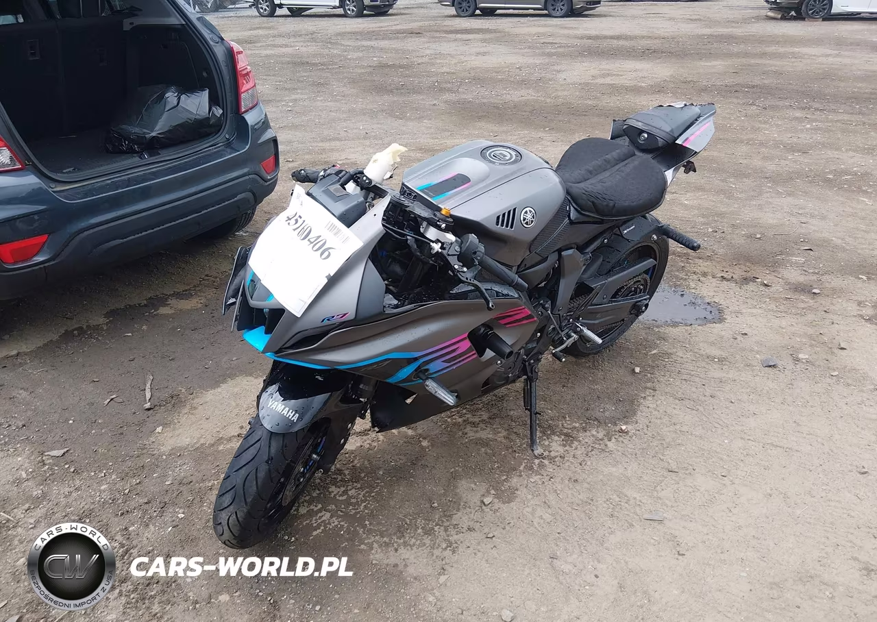2024 Yamaha Yzfr7 VIN:JYARM38E4RA014306 - 2