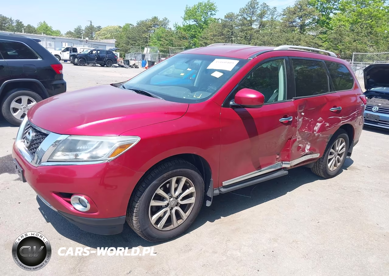 2015 Nissan Pathfinder Sl VIN:5N1AR2MM5FC602673 - 2