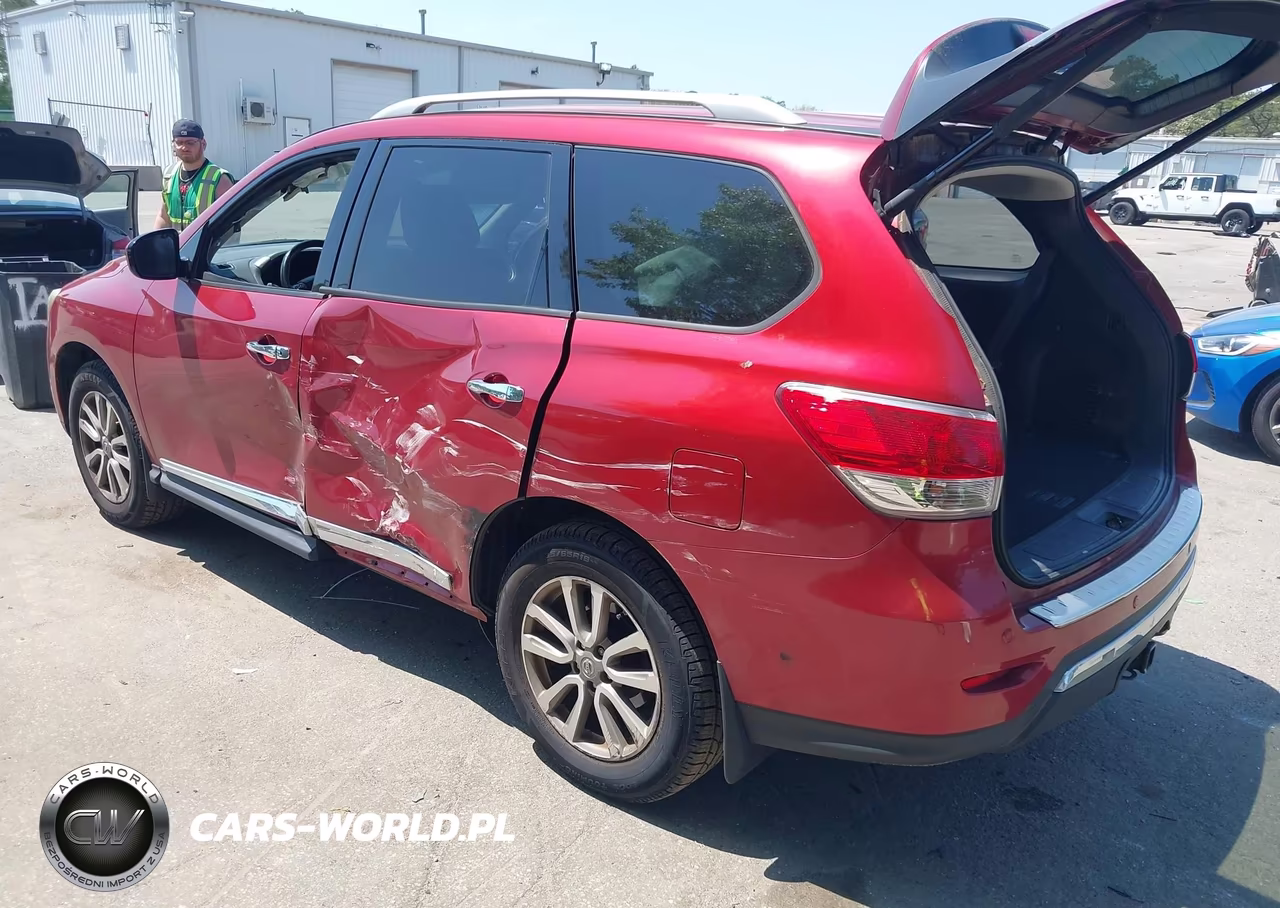2015 Nissan Pathfinder Sl VIN:5N1AR2MM5FC602673 - 3