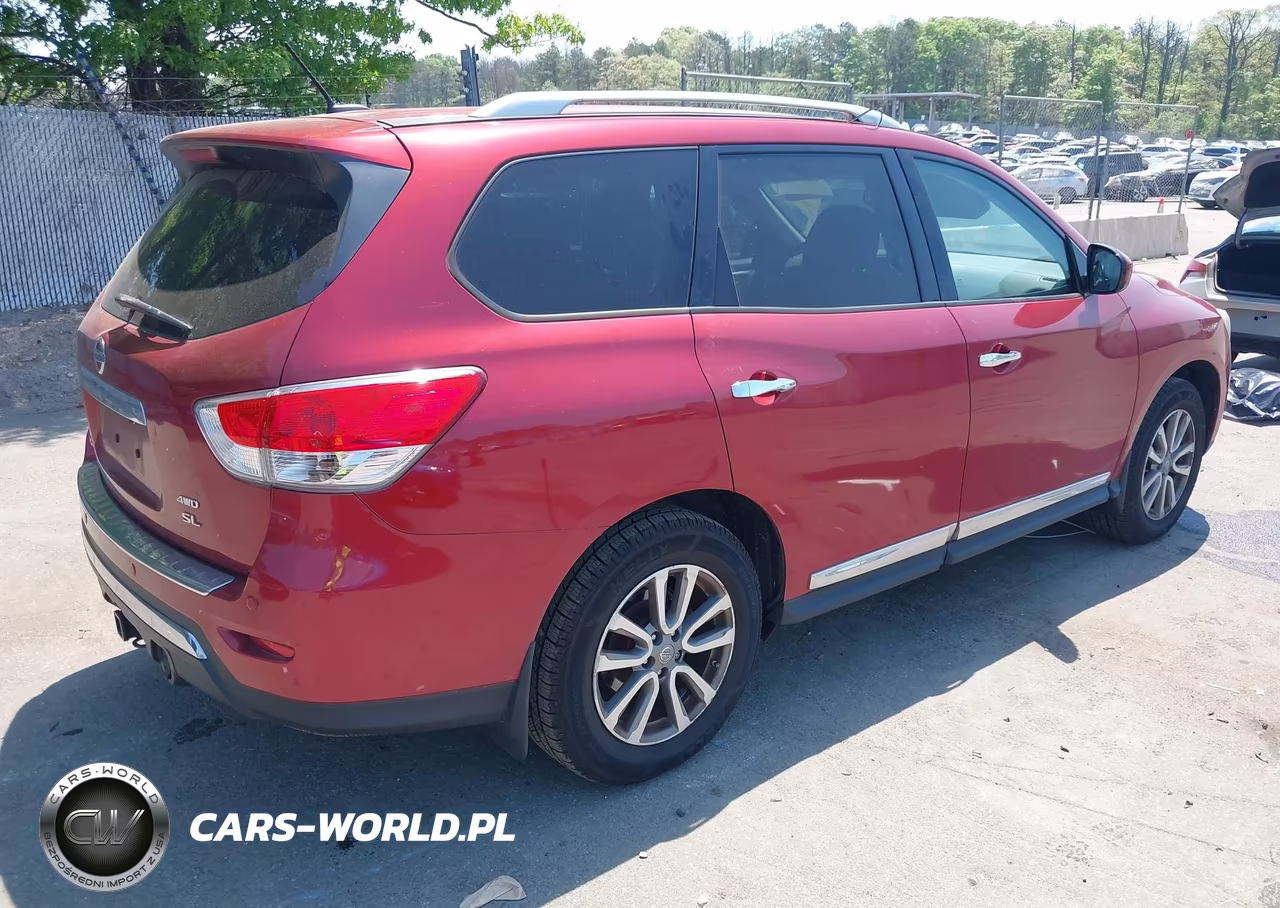 2015 Nissan Pathfinder Sl VIN:5N1AR2MM5FC602673 - 4