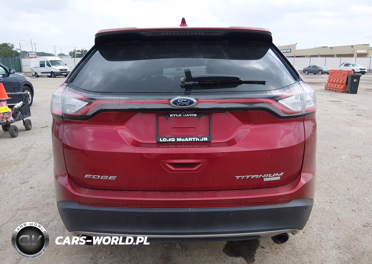 2016 Ford Edge Titanium VIN:2FMPK3K98GBB88731 - 16