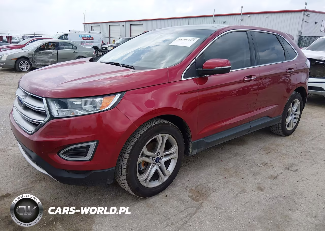 2016 Ford Edge Titanium VIN:2FMPK3K98GBB88731 - 2