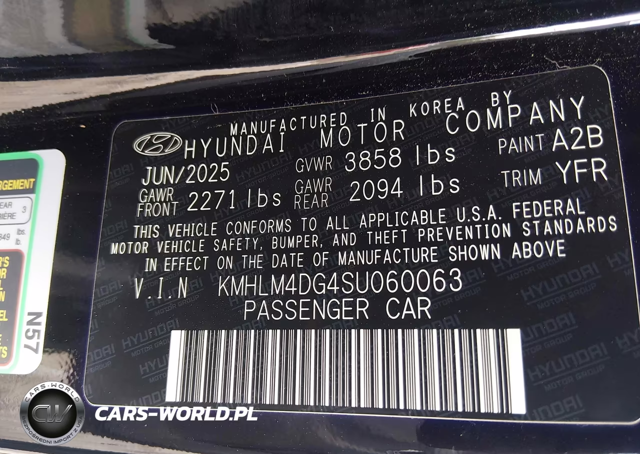 2025 Hyundai Elantra Sel Sport VIN:KMHLM4DG4SU060063 - 9