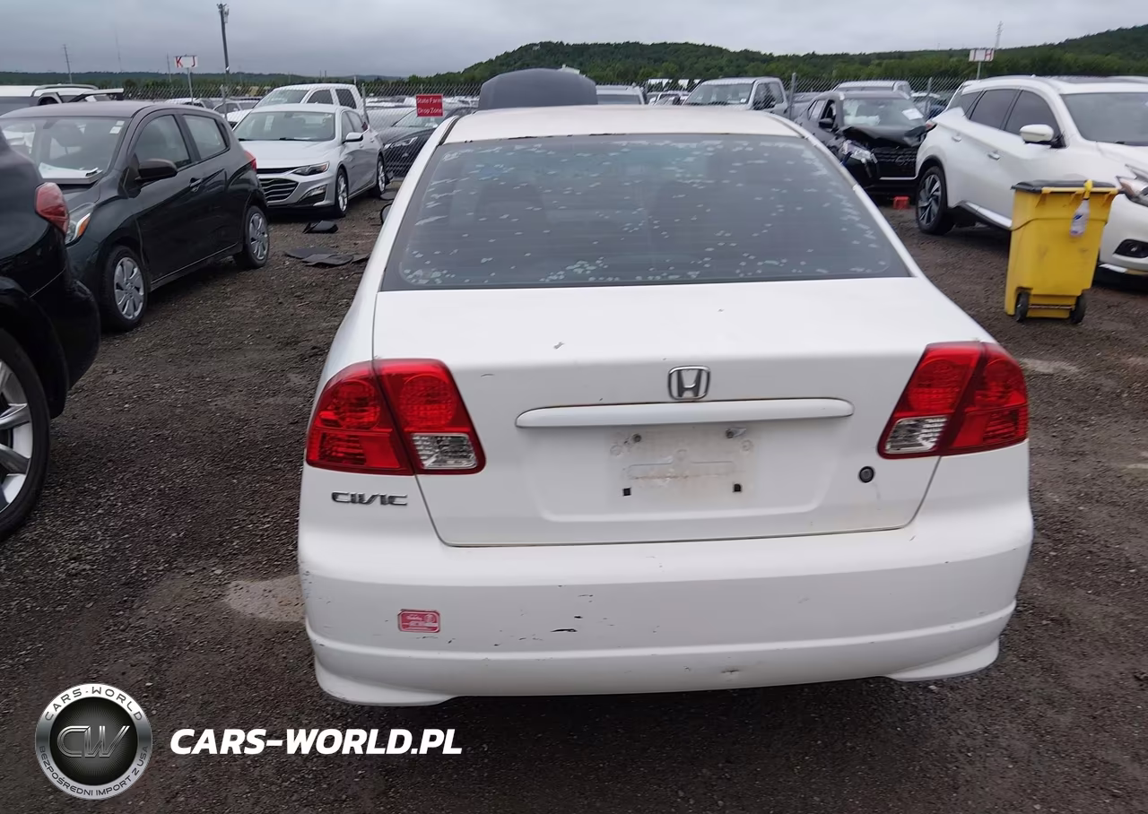 2004 Honda Civic Vp VIN:1HGES16324L007240 - 16