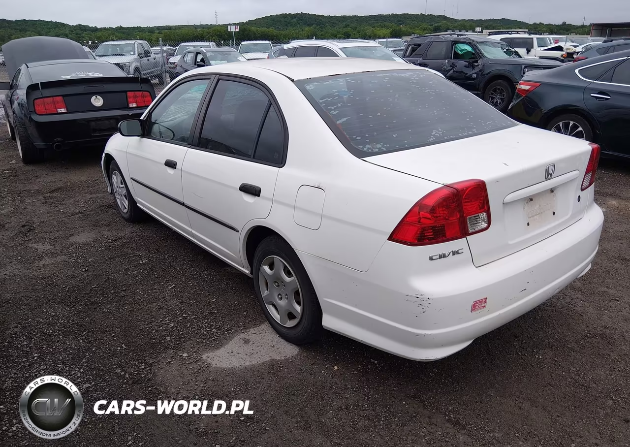 2004 Honda Civic Vp VIN:1HGES16324L007240 - 3