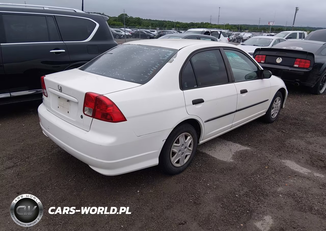 2004 Honda Civic Vp VIN:1HGES16324L007240 - 4