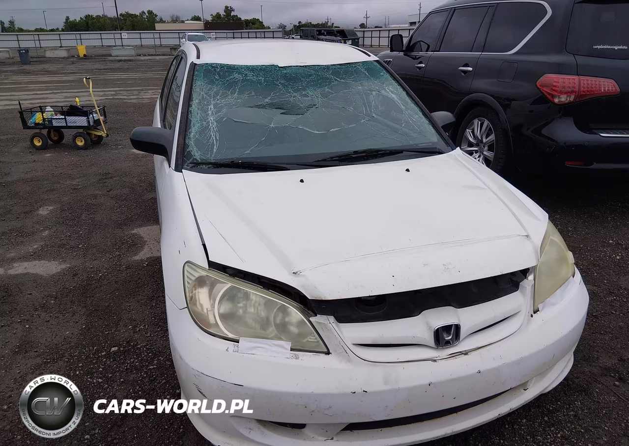 2004 Honda Civic Vp VIN:1HGES16324L007240 - 6