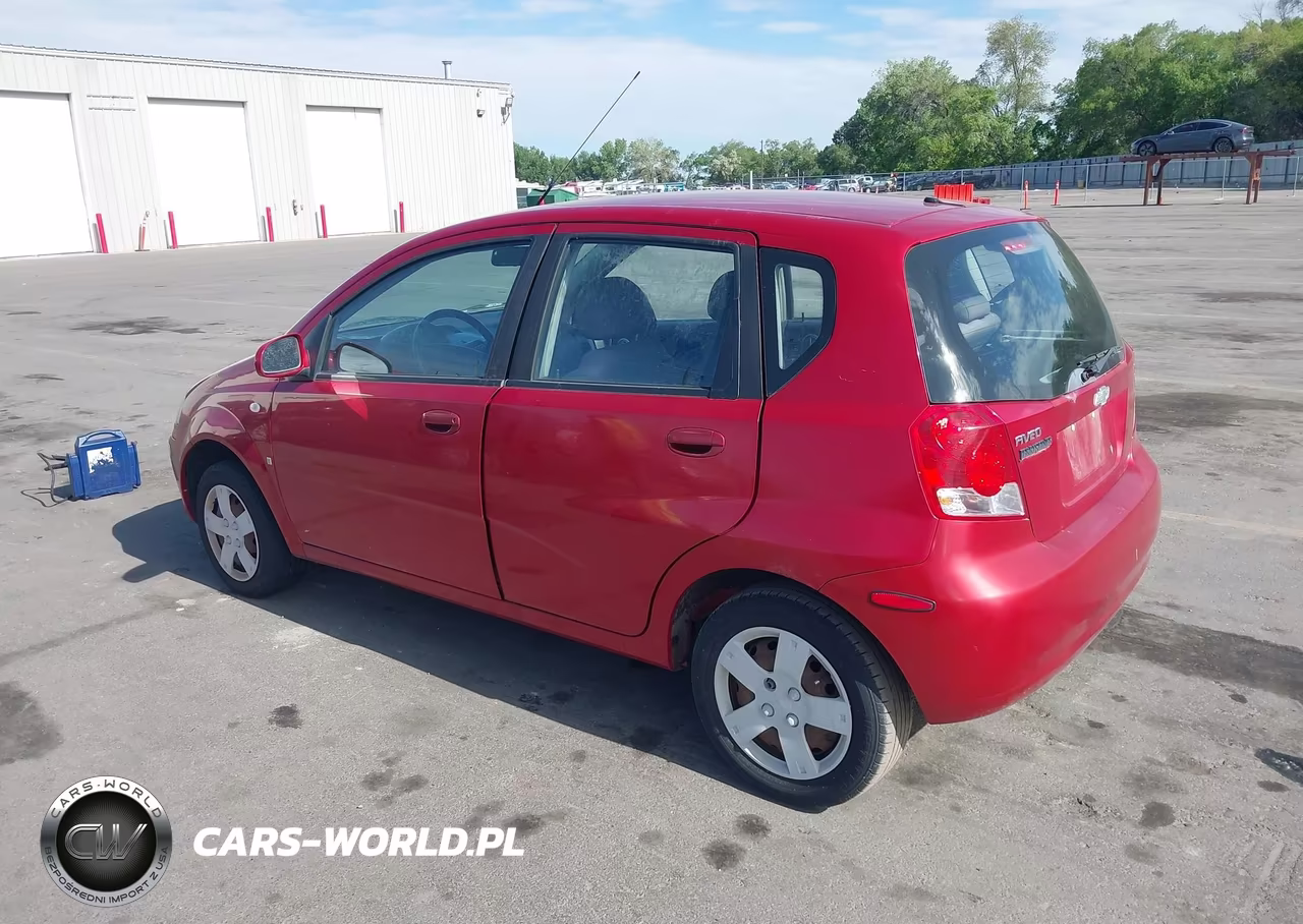 2007 Chevrolet Aveo 5 Special Value VIN:KL1TD66697B779212 - 3