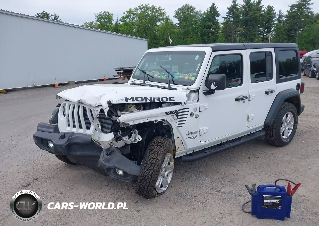 2021 Jeep Wrangler Unlimited Sport S 4X4 VIN:1C4HJXDN3MW630497 - 2