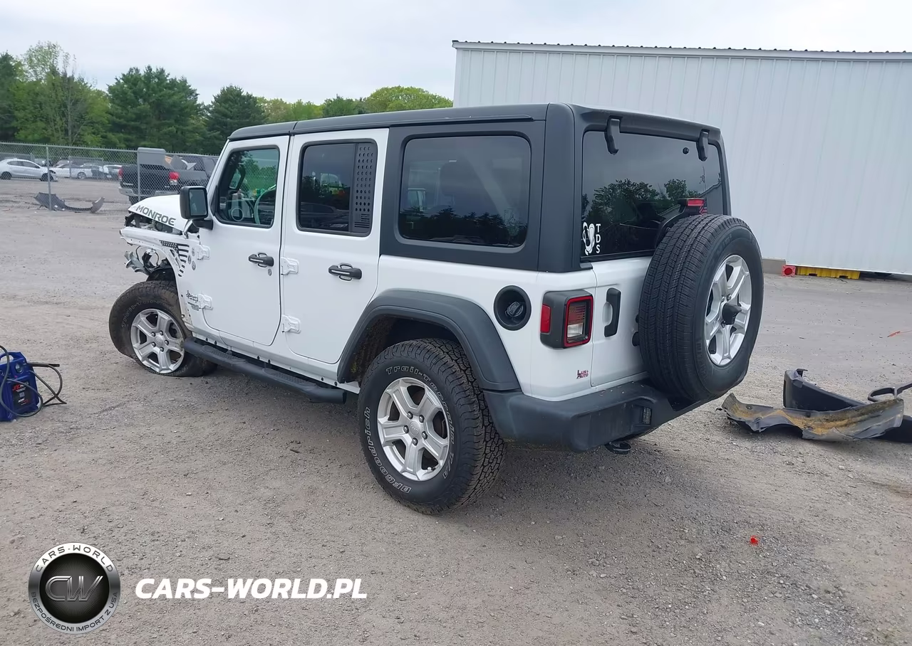 2021 Jeep Wrangler Unlimited Sport S 4X4 VIN:1C4HJXDN3MW630497 - 3