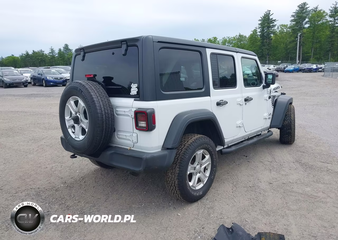 2021 Jeep Wrangler Unlimited Sport S 4X4 VIN:1C4HJXDN3MW630497 - 4