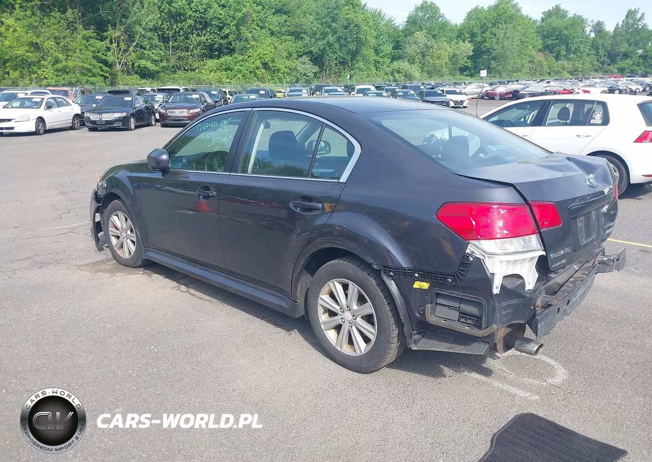 2011 Subaru Legacy 2.5I Premium VIN:4S3BMBC69B3260312 - 3