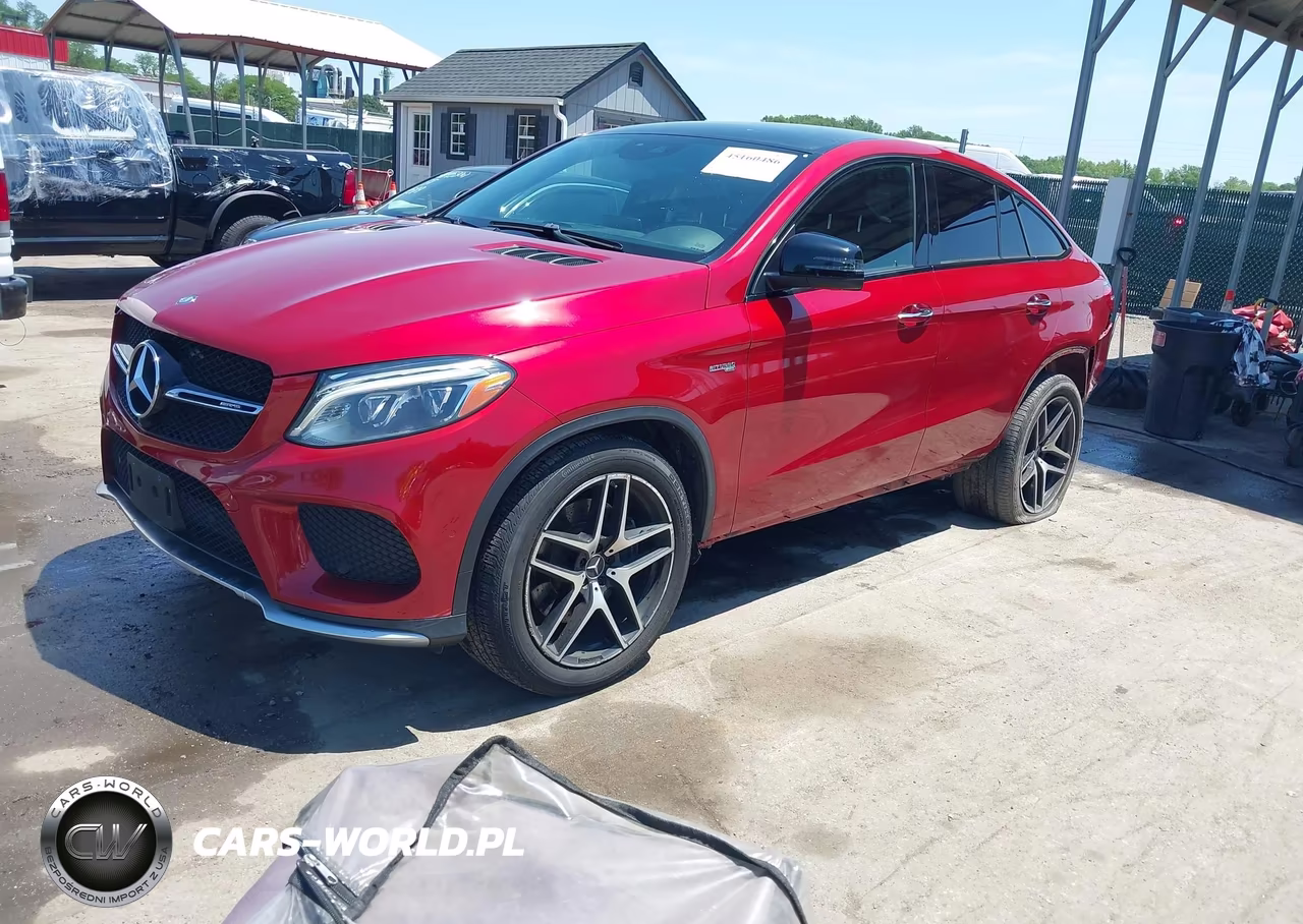 2017 Mercedes-Benz Amg Gle 43 Coupe 4Matic VIN:4JGED6EB5HA075060 - 2