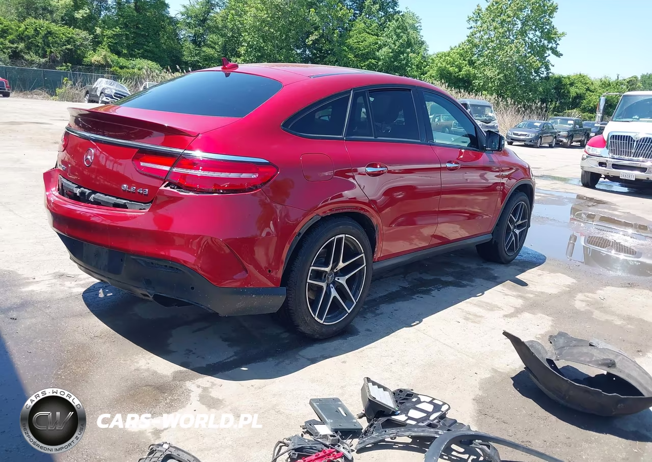 2017 Mercedes-Benz Amg Gle 43 Coupe 4Matic VIN:4JGED6EB5HA075060 - 4