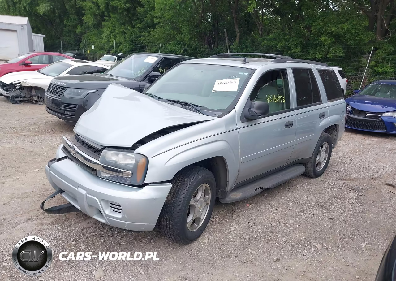2007 Chevrolet Trailblazer Ls VIN:1GNDT13S672287765 - 2