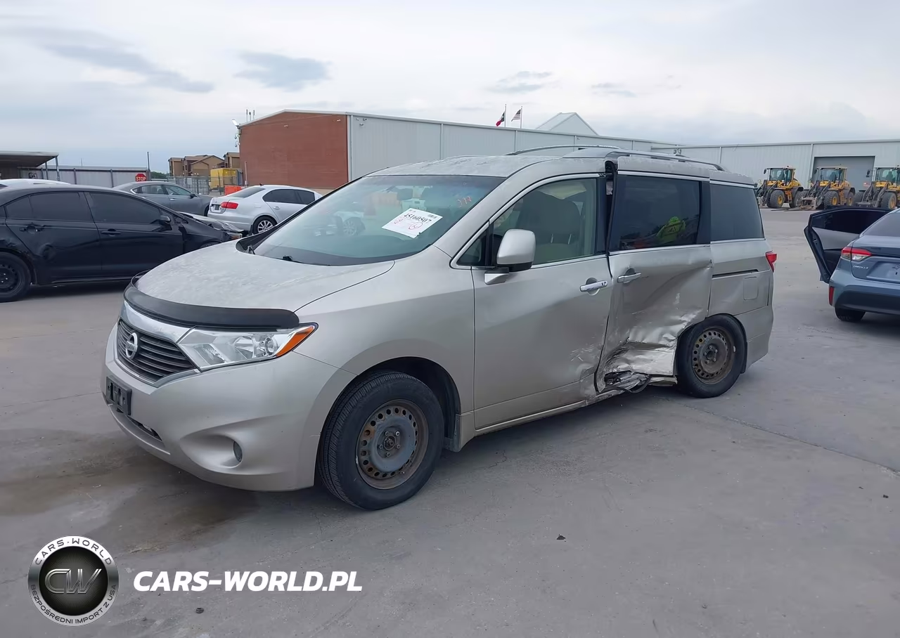 2012 Nissan Quest S VIN:JN8AE2KP9C9046619 - 2