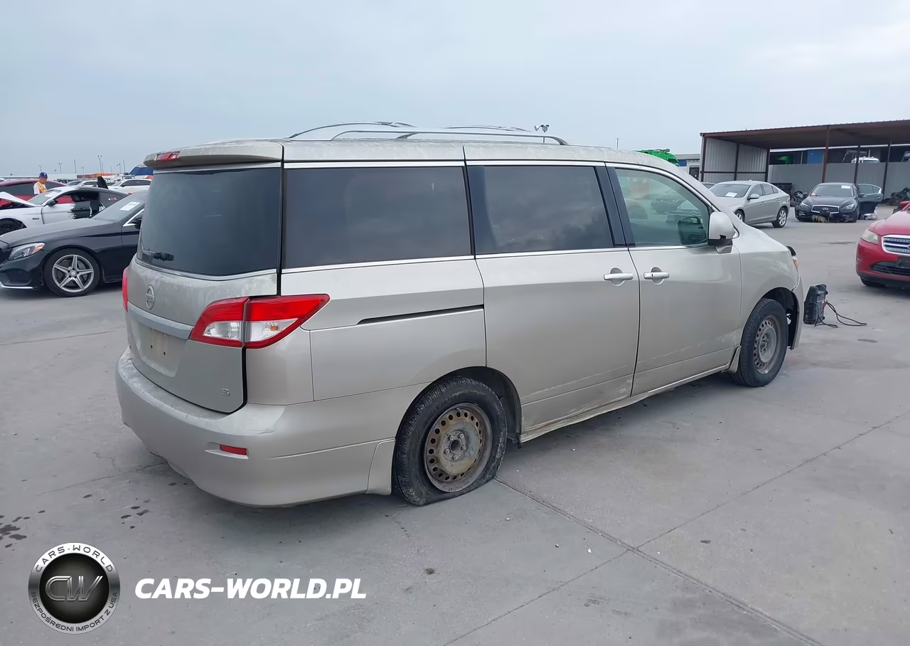 2012 Nissan Quest S VIN:JN8AE2KP9C9046619 - 4