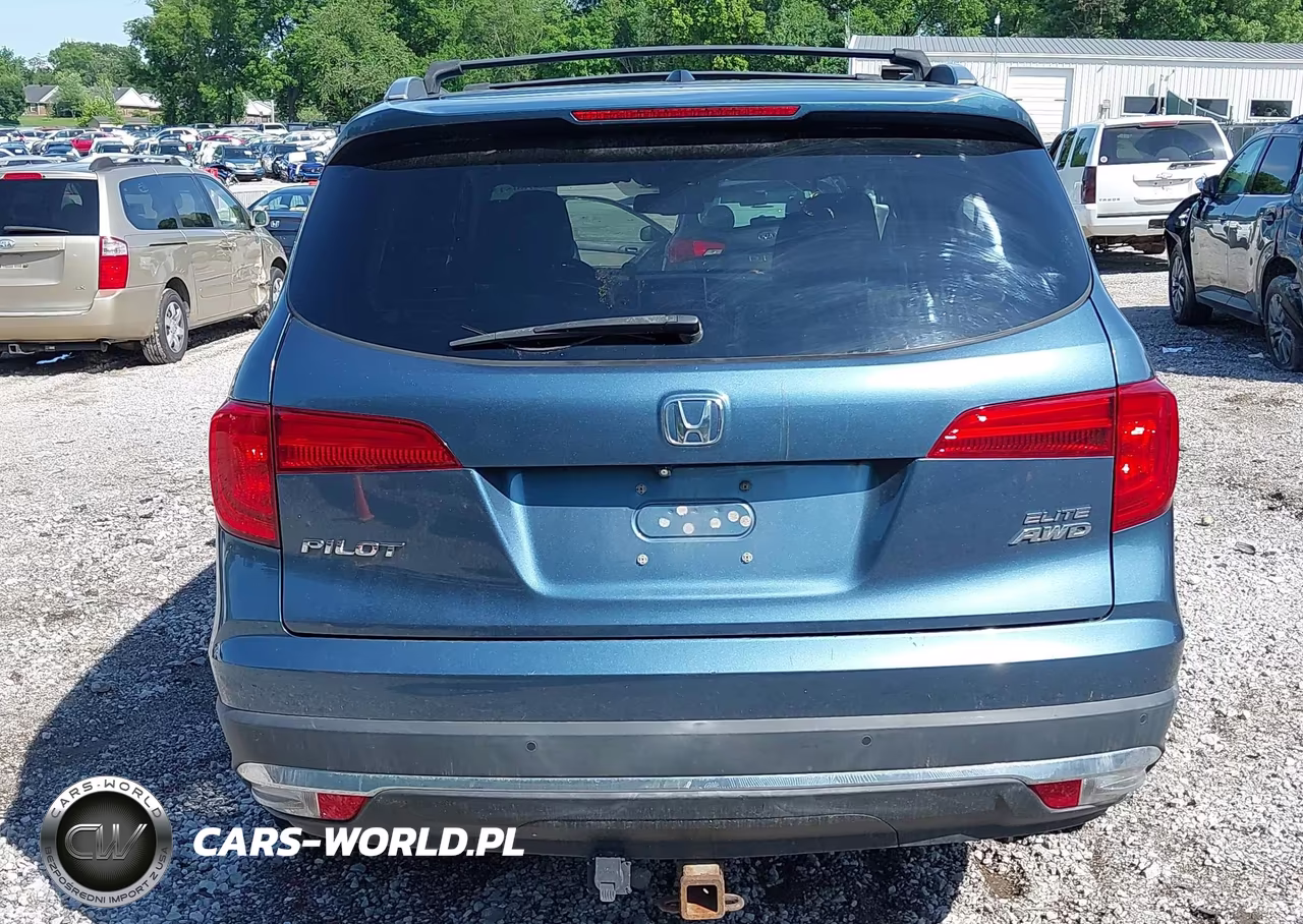 2016 Honda Pilot Elite VIN:5FNYF6H02GB017659 - 17