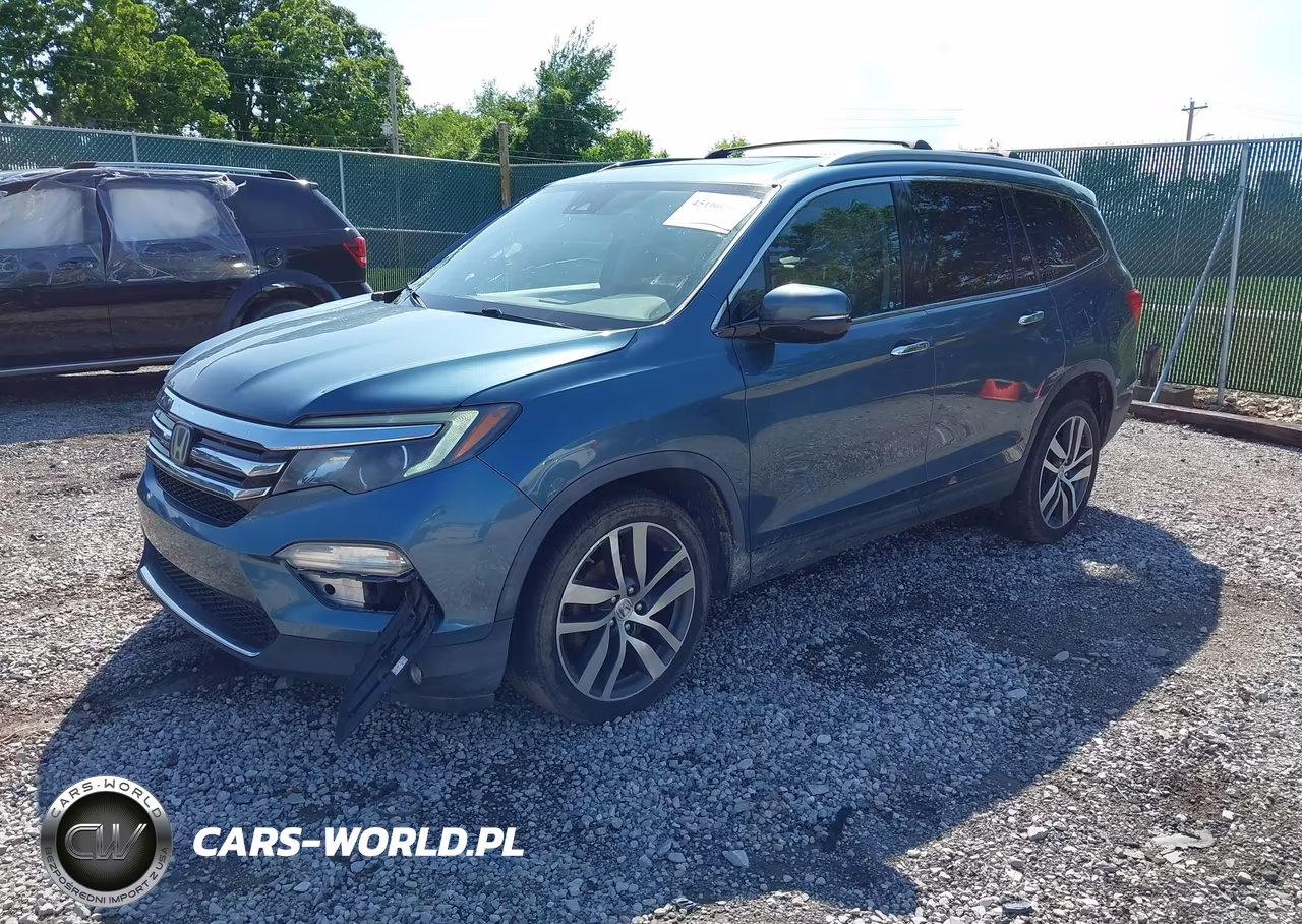 2016 Honda Pilot Elite VIN:5FNYF6H02GB017659 - 2
