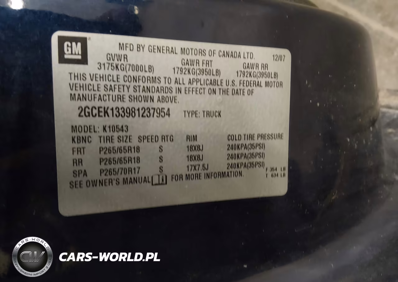 2008 Chevrolet Silverado 1500 Lt1 VIN:2GCEK133981237954 - 9