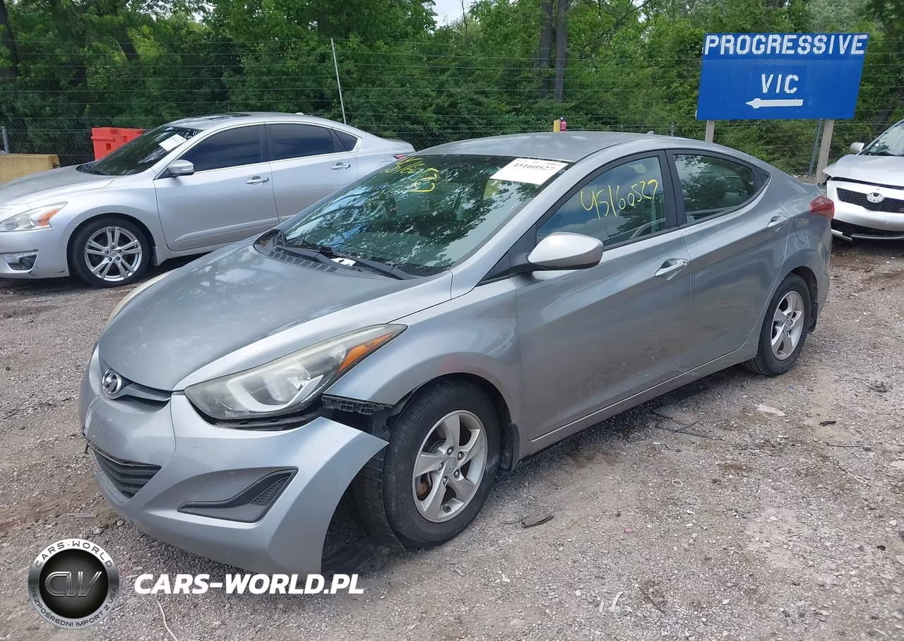 2015 Hyundai Elantra Se VIN:KMHDH4AE3FU443235 - 2