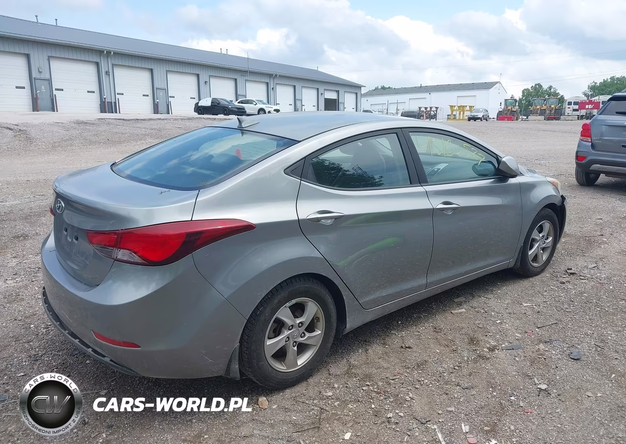 2015 Hyundai Elantra Se VIN:KMHDH4AE3FU443235 - 4