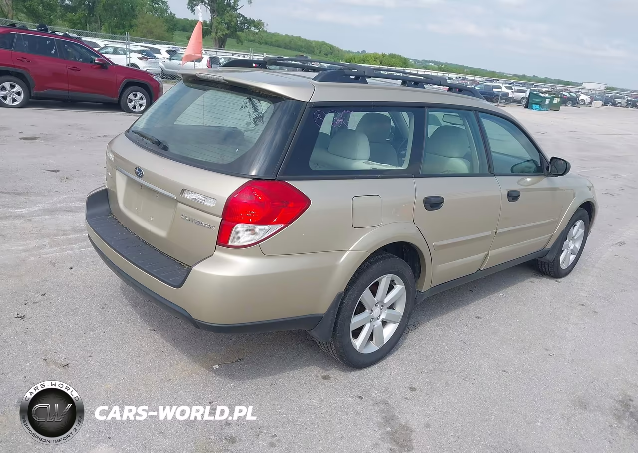 2009 Subaru Outback 2.5I VIN:4S4BP61C697329110 - 4