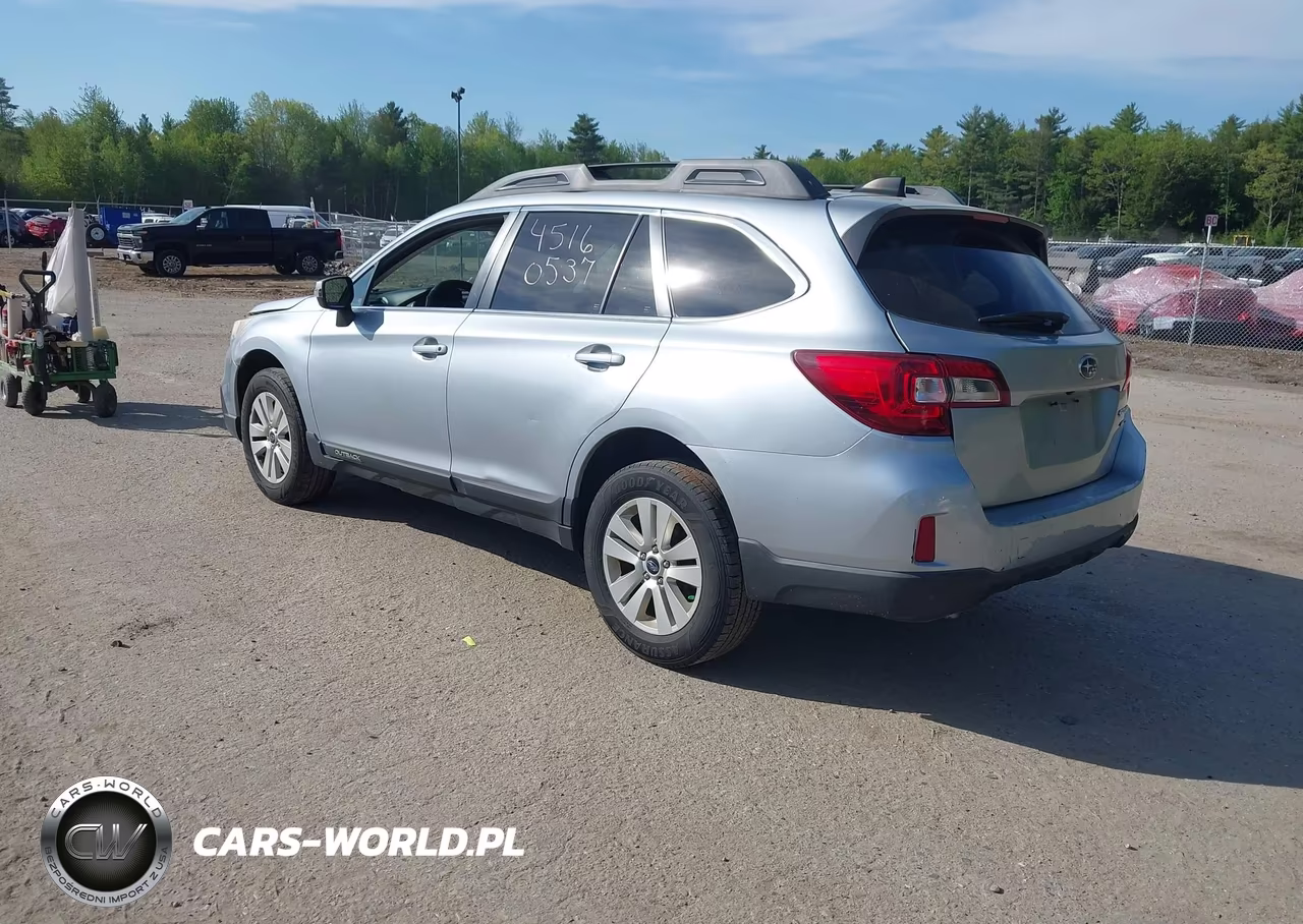 2016 Subaru Outback 2.5I Premium VIN:4S4BSAFC6G3333656 - 3
