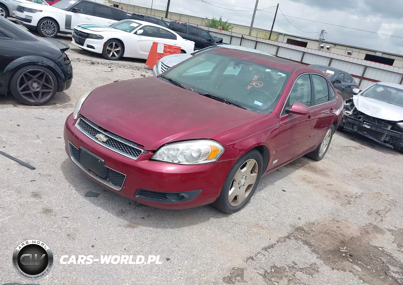 2008 Chevrolet Impala Ss VIN:2G1WD58C189199239 - 2