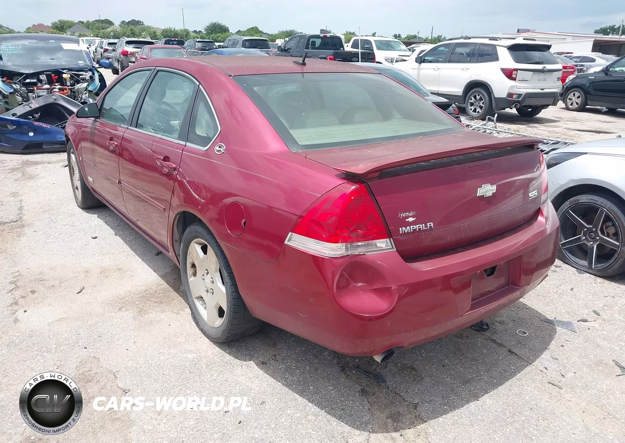 2008 Chevrolet Impala Ss VIN:2G1WD58C189199239 - 3