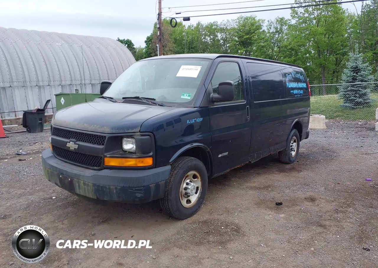 2006 Chevrolet Express Work Van VIN:1GCGG25V461270300 - 2