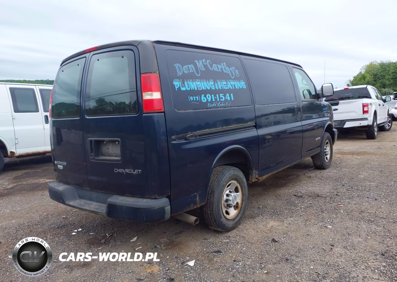 2006 Chevrolet Express Work Van VIN:1GCGG25V461270300 - 4