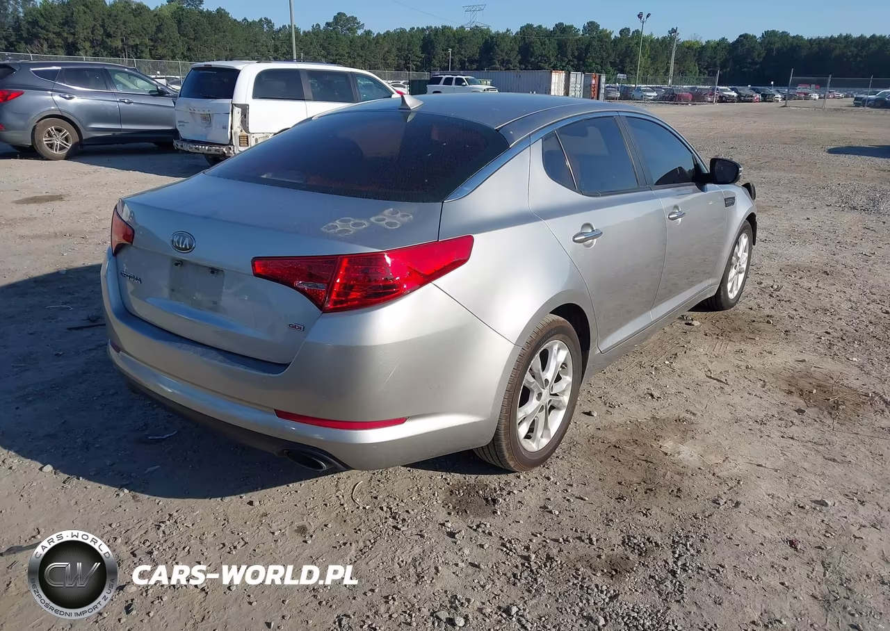 2013 Kia Optima Lx VIN:5XXGM4A79DG205293 - 4