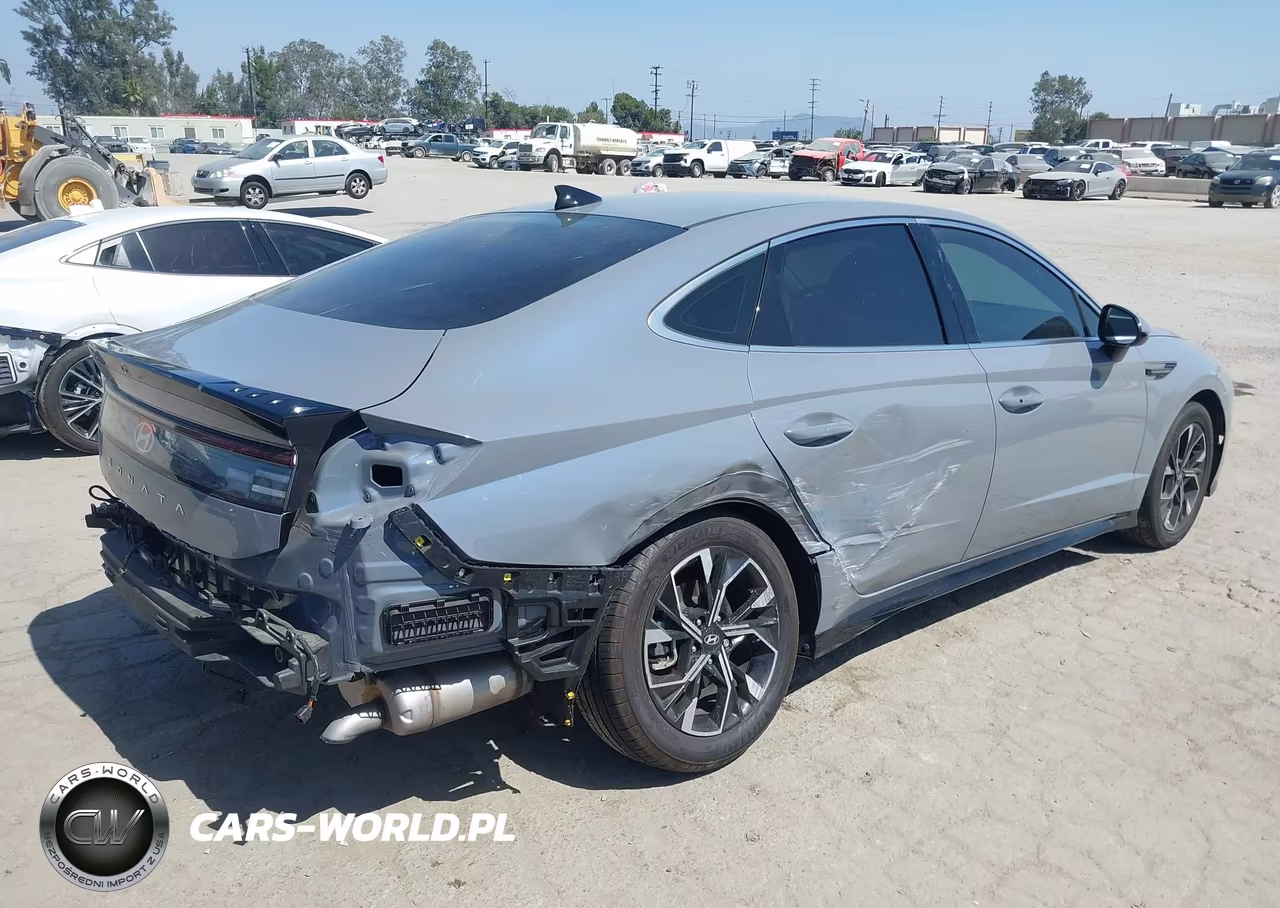 2024 Hyundai Sonata Sel VIN:KMHL64JA3RA388256 - 4