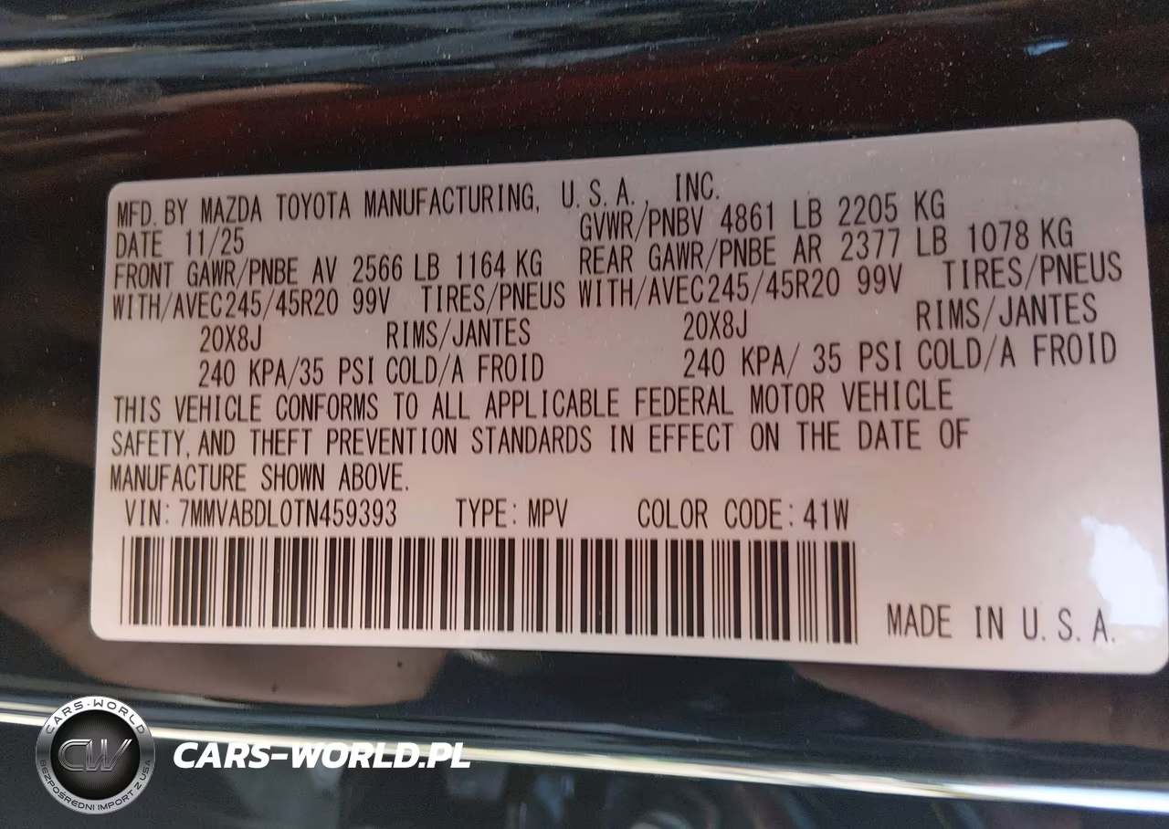 2026 Mazda Cx-50 2.5 S Premium VIN:7MMVABDL0TN459393 - 9