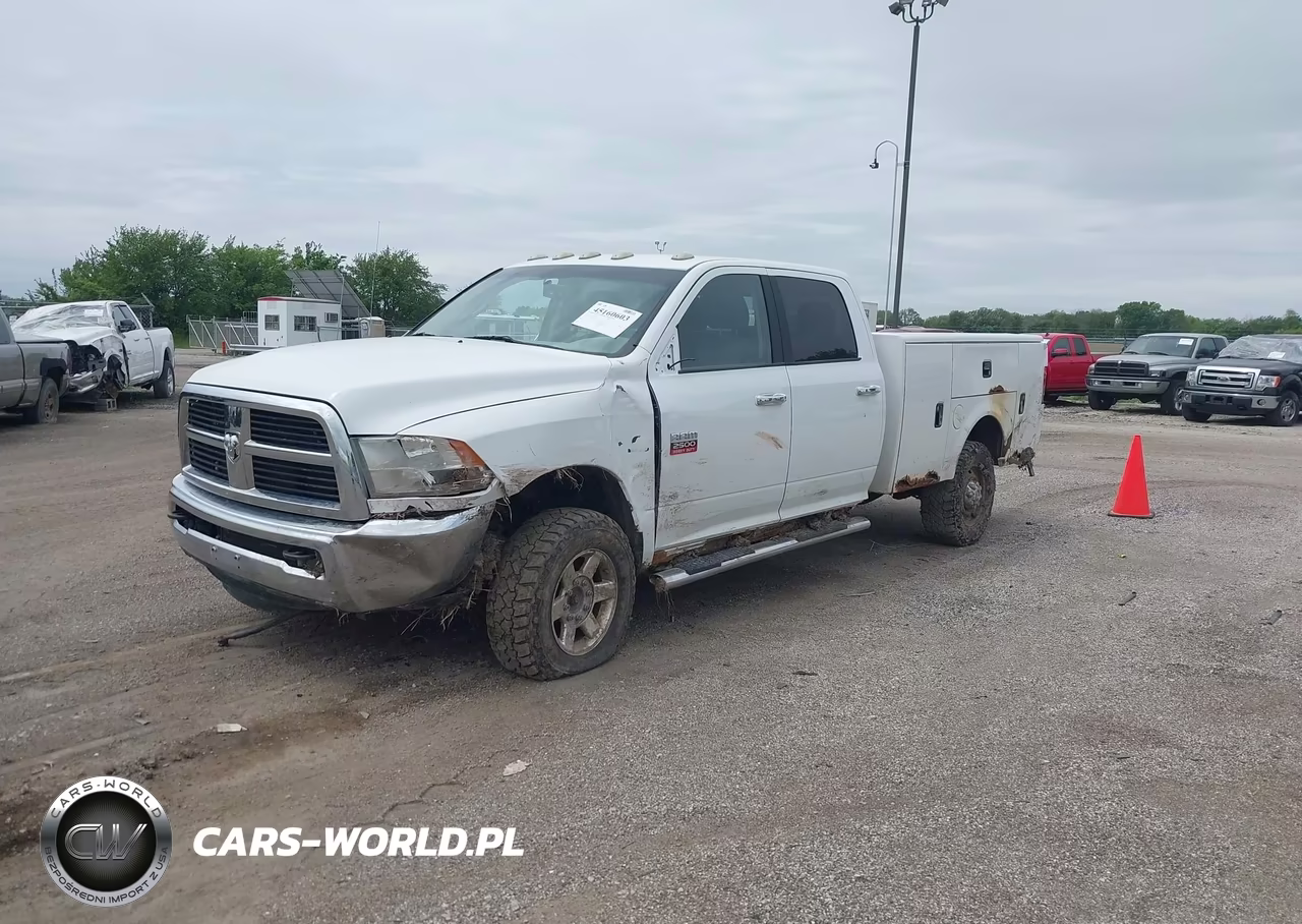 2012 Ram 2500 Slt VIN:3C6UD5JL2CG320620 - 2