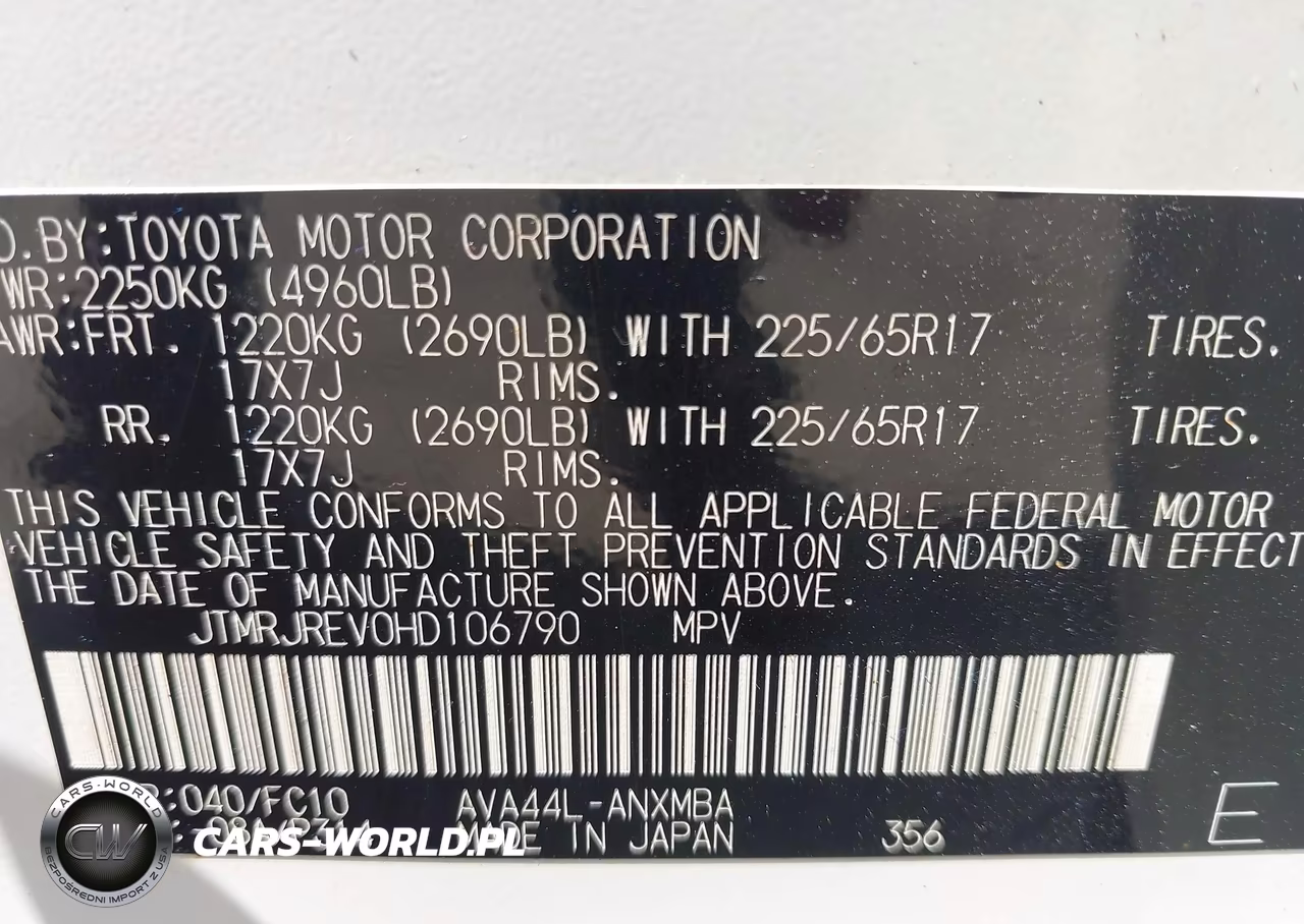 2017 Toyota Rav4 Hybrid Xle VIN:JTMRJREV0HD106790 - 9