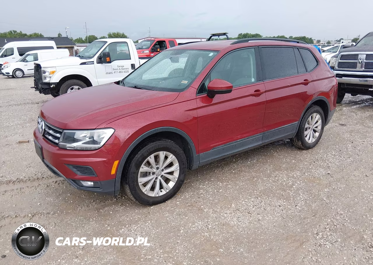 2018 Volkswagen Tiguan 2.0T S VIN:3VV1B7AX8JM022461 - 2