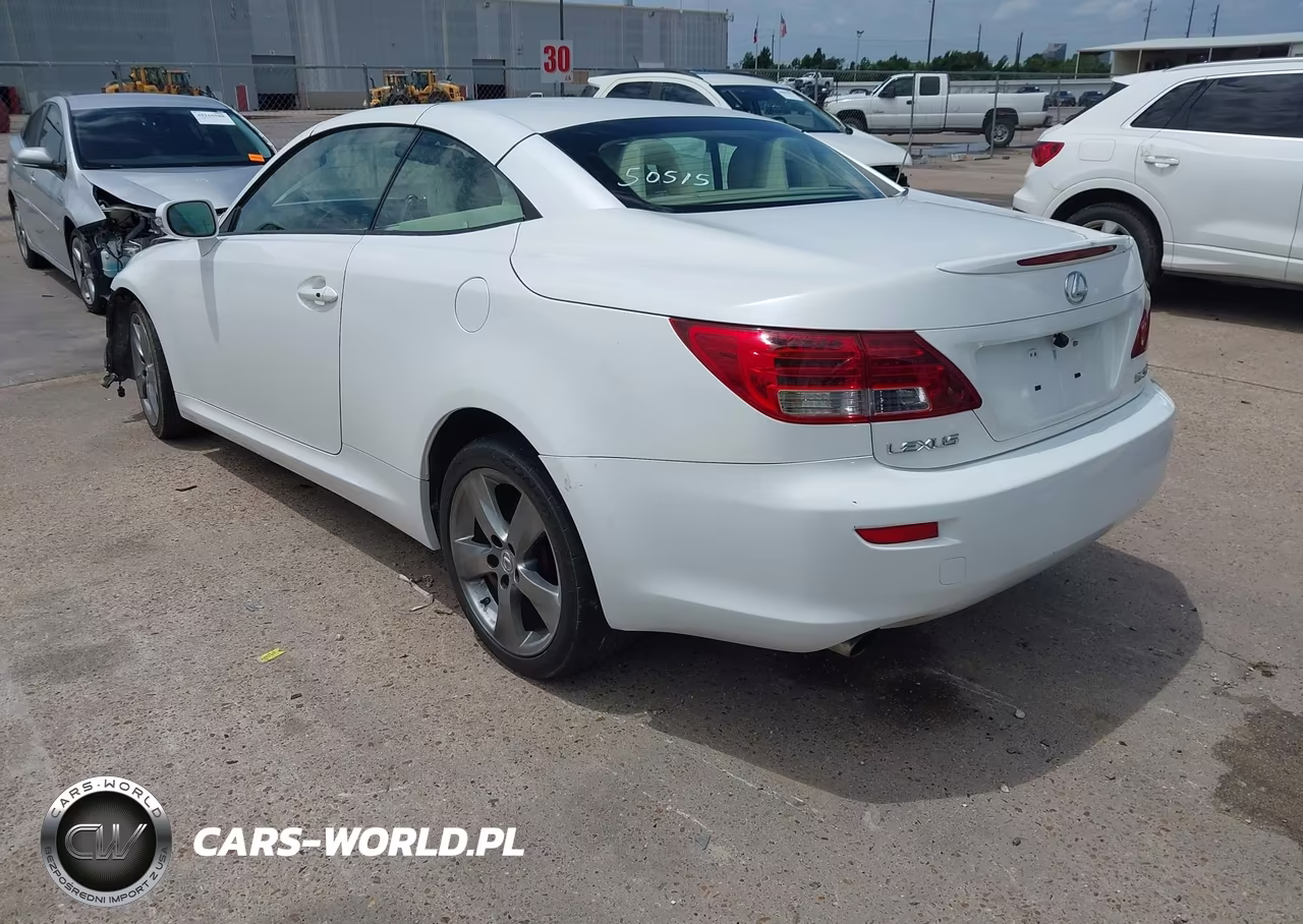 2010 Lexus Is 250C VIN:JTHFF2C24A2503522 - 3