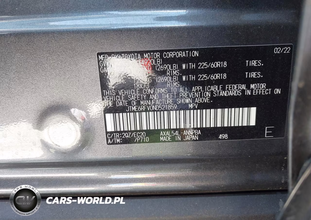 2022 Toyota Rav4 Hybrid Xse VIN:JTME6RFV0ND521859 - 9