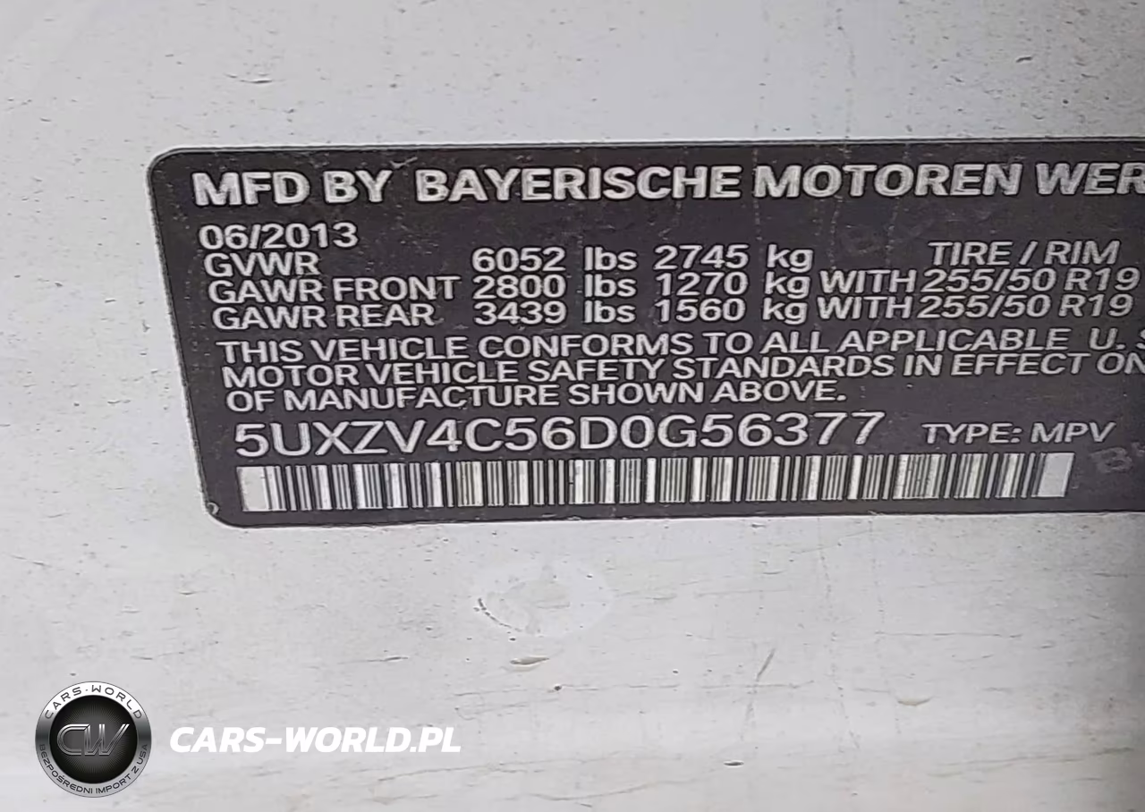 2013 BMW X5 xDrive35I-xDrive35I Premium-xDrive35I Sport Activity VIN:5UXZV4C56D0G56377 - 9